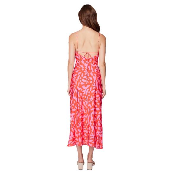 NEW-NWT Lost + Wander Rep Top Pink Midi Dress Size S - Picture 5 of 10
